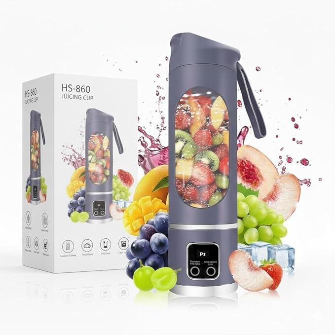 Blender Portable Rechargeable Mixez Partout Instantanément