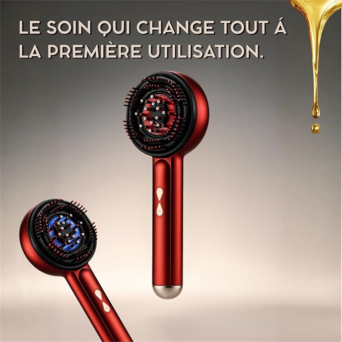 Brosse Électrique Massage Soin Capillaire