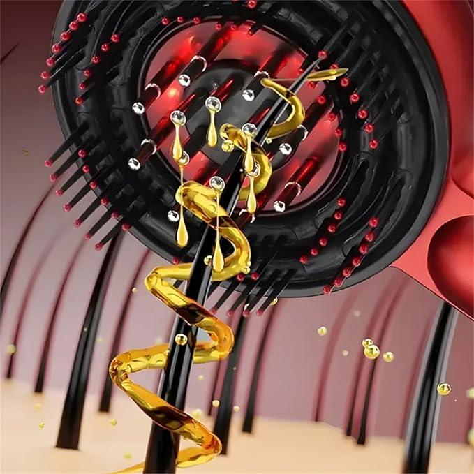 Brosse Électrique Massage Soin Capillaire