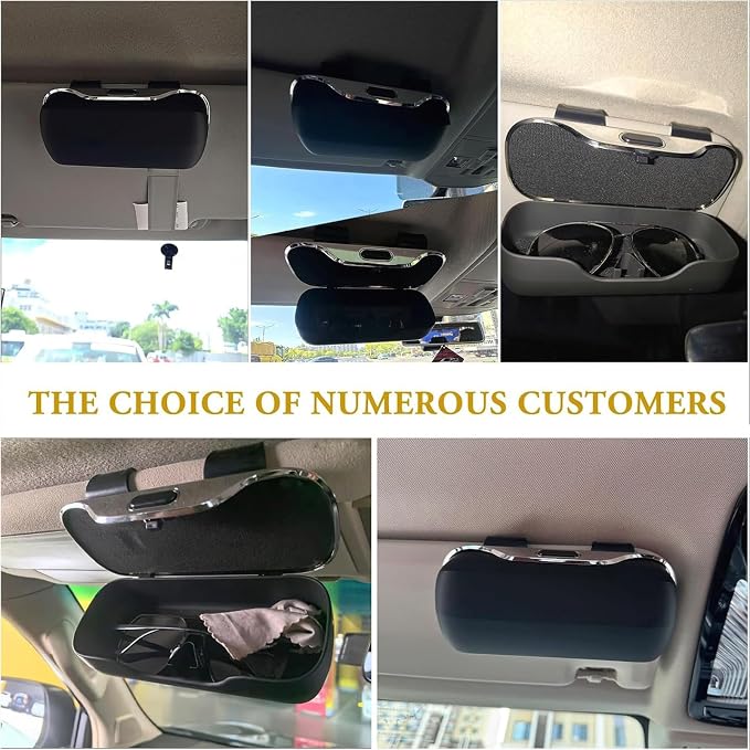 Étui à lunettes de pour voiture