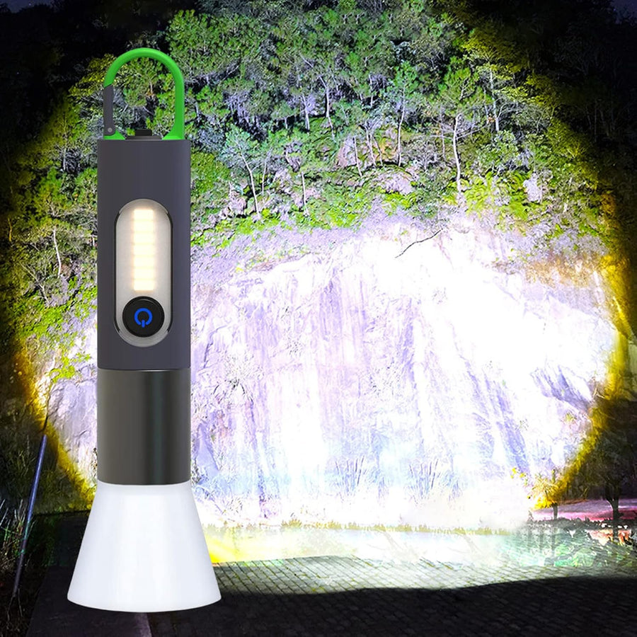lampe de poche LED rechargeable multifonctionnelle