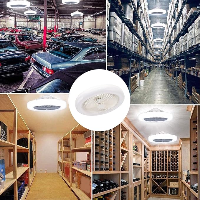 Ventilateur Plafond LED Silencieux