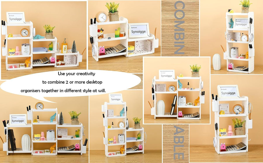 Organisateur de Bureau Modulable MELYMAR SmartDesk™