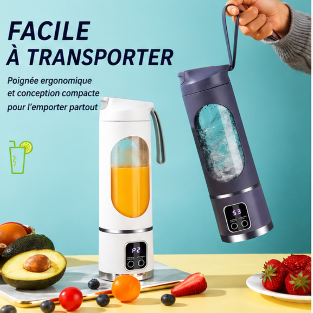 Blender Portable Rechargeable Mixez Partout Instantanément