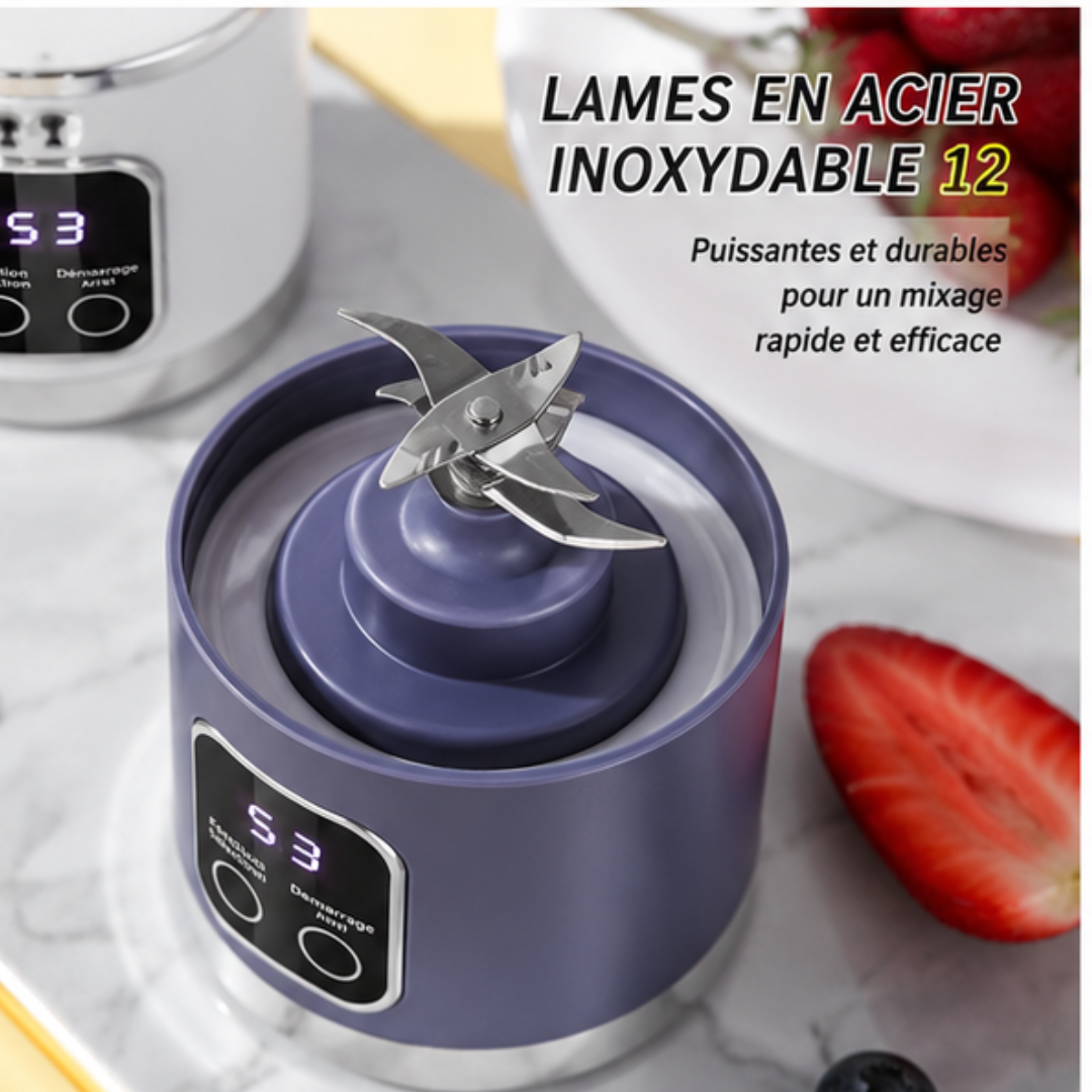 Blender Portable Rechargeable Mixez Partout Instantanément