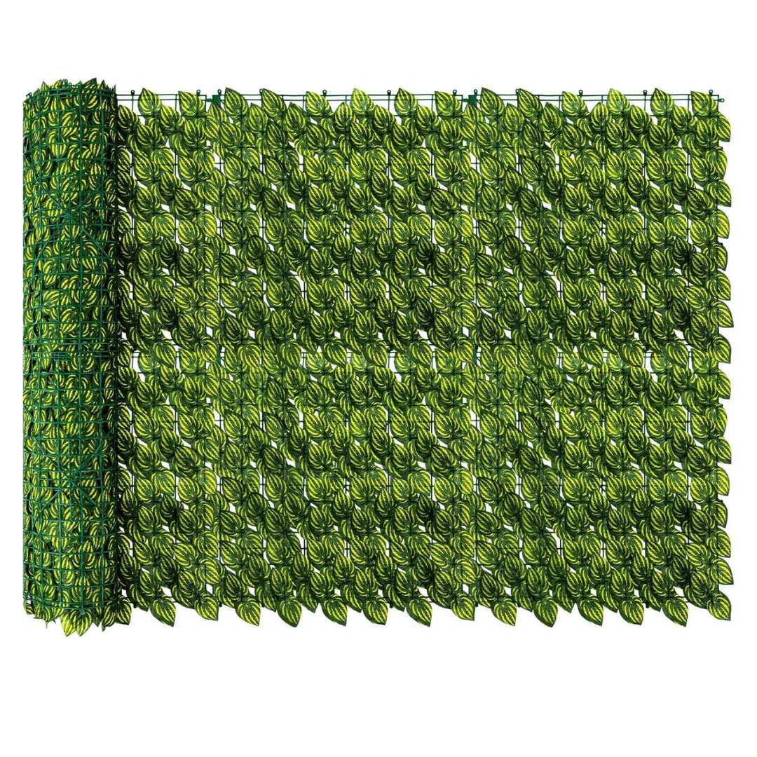 Clôture d'intimité  en lierre artificielle 3m/1m