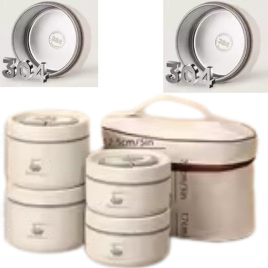 Boîte Repas Inox Isotherme Empilable