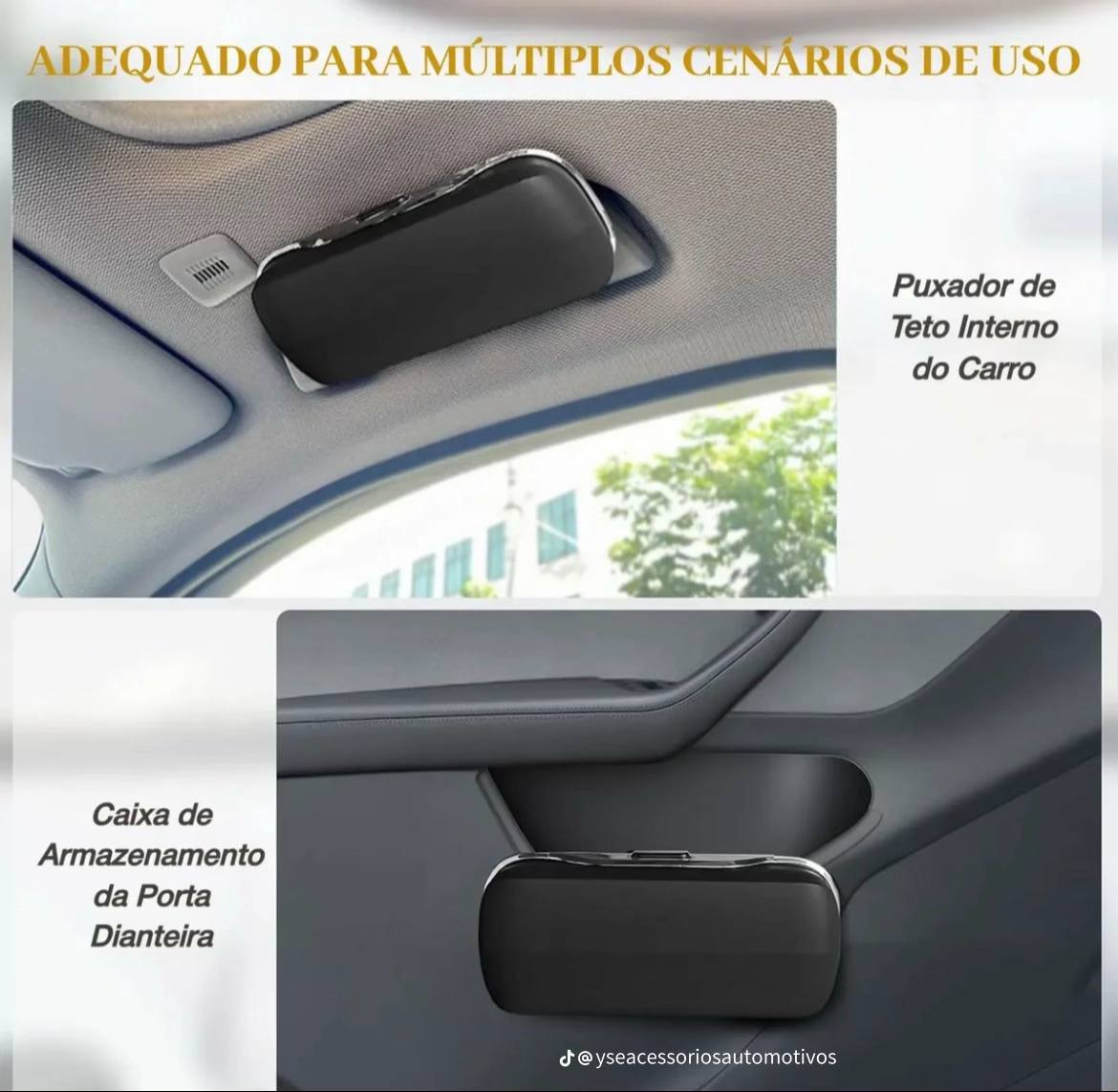 Étui à lunettes de pour voiture