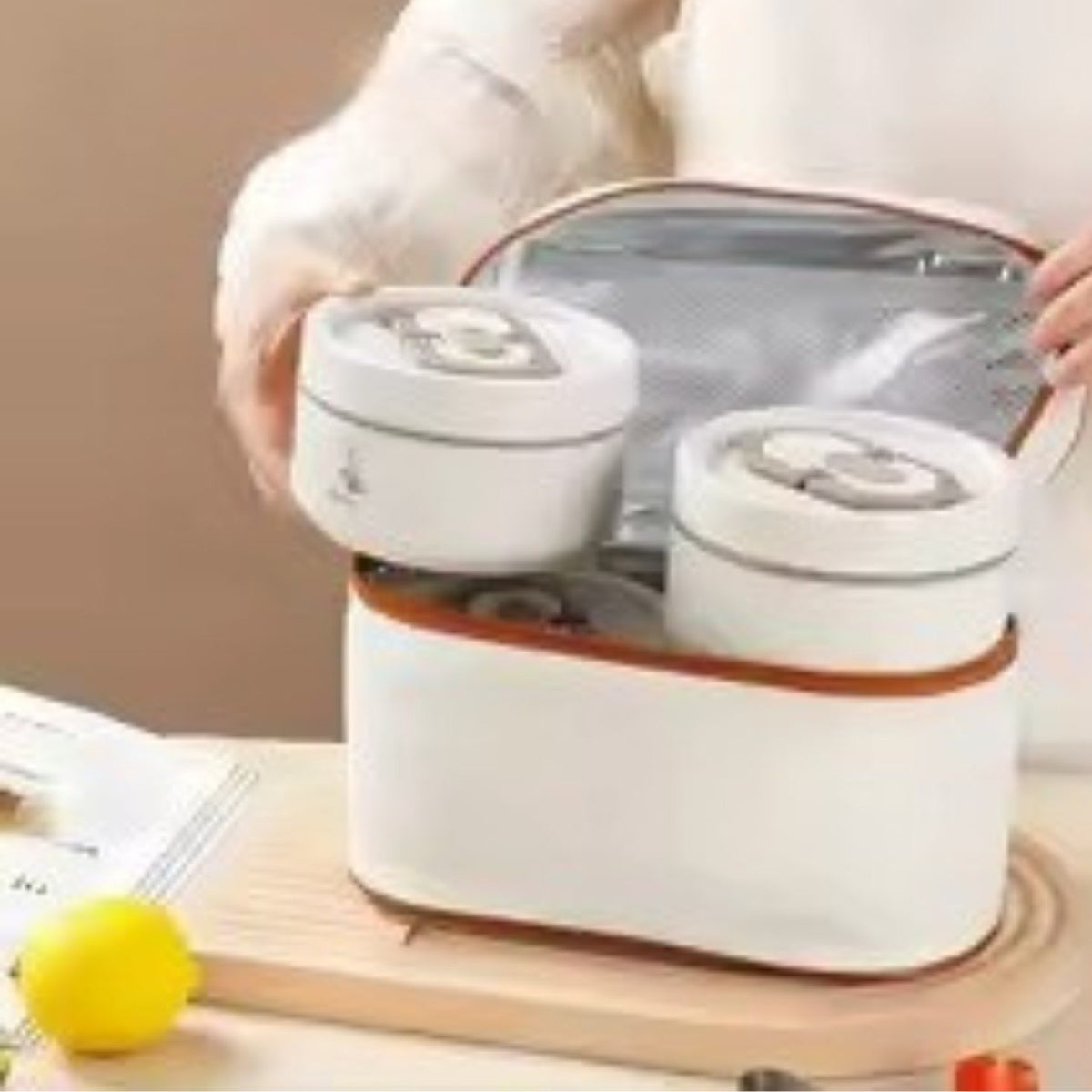 Boîte Repas Inox Isotherme Empilable