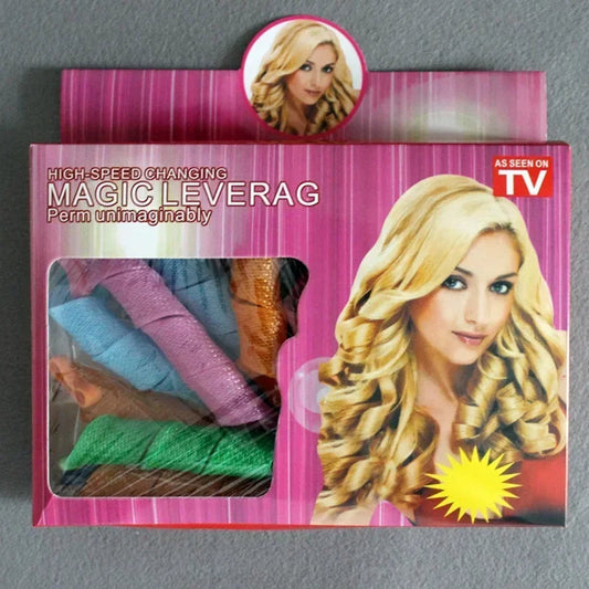 Bigoudis De Sommeil En Plastique, Boucles Sans Dommage Sans Chaleur