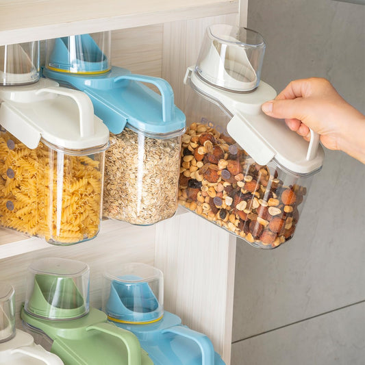 Récipients à céréales de 1,5 L hermétiques pour aliments secs